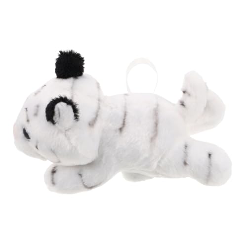 VALICLUD Weißer Plüsch Tiger Schulterpuppe Weiches Kuscheltier Niedliches Tierdoll für Cosplay Party und Alltag Kleines Plüschiges Accessoire für Kostüm und Outfit VALICLUD Weißer Plüsch Tiger Schulterpuppe Weiches Kuscheltier Niedliches Tierdoll für Cosplay Party und Alltag Kleines Plüschiges Accessoire für Kostüm und Outfit von VALICLUD