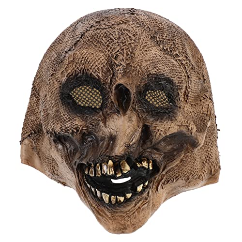 VALICLUD Zombie Vogelscheuche am gruseligsten Horror Schnabel Geist halloween costume halloween kleidung maske für halloween Halloween-Cosplay-Maske Halloween-Abdeckung Emulsion von VALICLUD