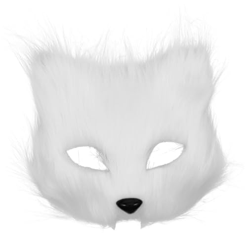 VALICLUD Fuchs-maske Für Frauen Realistische Halbgesichtsmaske Für Halloween Und Kostümpartys Atmungsaktives Design Langlebig Und Weich Für Cosplay Und Tierkostüme VALICLUD Fuchs-maske Für Frauen Realistische Halbgesichtsmaske Für Halloween Und Kostümpartys Atmungsaktives Design Langlebig Und Weich Für Cosplay Und Tierkostüme von VALICLUD