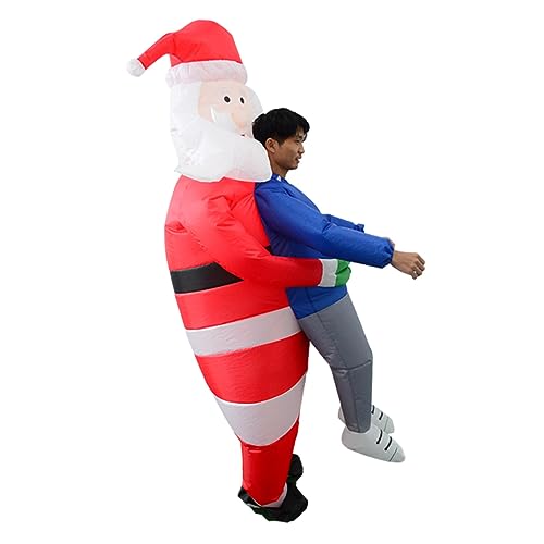 VALICLUD aufblasbarer Anzug aufblasbarer weihnachtsmann aufblasbares weihnachtsmann Dekorationen aufblasbarer erwachsener Weihnachtskostüme für Erwachsene weihnachtsmann kostüme von VALICLUD