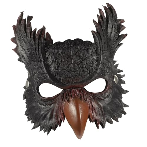 VALICLUD halloween hallowen masks Verkleidung faschings masken Maskiert Plüsch Superhelden- Eulenkostüm Gesicht gruselig für Party Maskerademaske für Männer Vlies von VALICLUD