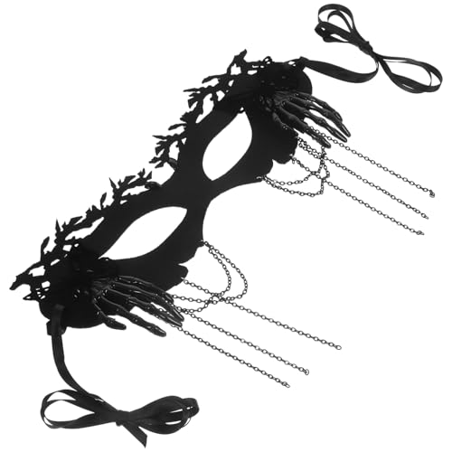 VALICLUD schicke Halloween-Maske halloween costume halloween kleidung Festivalmaske halloweendeko Skelettmaske für Masken Frauen-Maskerade-Maske Halloween-Gesichtsmaske gefühlt Black VALICLUD schicke Halloween-Maske halloween costume halloween kleidung Festivalmaske halloweendeko Skelettmaske für Masken Frauen-Maskerade-Maske Halloween-Gesichtsmaske gefühlt Black von VALICLUD