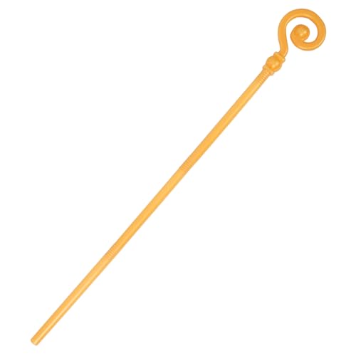 VALICLUDas des Halloween Accessories zubehör Halloween Halloween-Party-Dekoration Kostümzubehör Dekoration Party Cosplay Rohrstock Stütze Rohrstütze Plastik Golden von VALICLUD