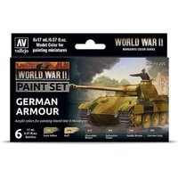VALLEJO 070205 Farb-Set, Deutsche Panzerung, WWII VALLEJO 070205 Farb-Set, Deutsche Panzerung, WWII von VALLEJO