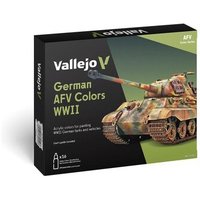 VALLEJO 70255 Farb-Set AFV Color WWII, 16 x 18 ml von VALLEJO