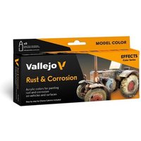 VALLEJO 70262 Farb-Set Rost und Korrosion, 8 x 18 ml von VALLEJO