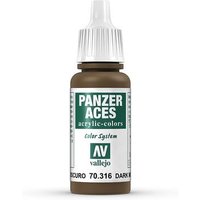 VALLEJO 70316 Dunkler Schlamm, 17 ml von VALLEJO