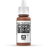 VALLEJO 70818 Lederrot, matt, 18 ml von VALLEJO