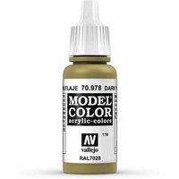 VALLEJO 70978 Dunkelgelb, matt, 17 ml von VALLEJO