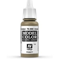 VALLEJO 70988 Khakibraun, matt, 18 ml von VALLEJO