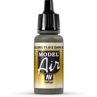 VALLEJO 71012 Dunkelgrün, 17 ml von VALLEJO
