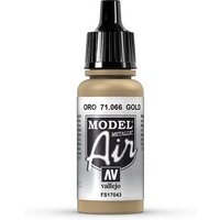 VALLEJO 71066 Gold, Metallic, 18 ml von VALLEJO