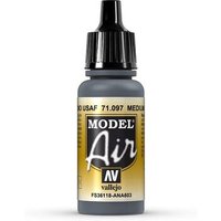 VALLEJO 71097 Mittleres Gunshipgrau, 17 ml von VALLEJO