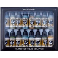 VALLEJO 71193 Farb-Set, RLM-Farben, 16 x 17 ml von VALLEJO