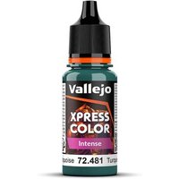 VALLEJO 72481 Ketzer-Türkis Intense, 18 ml von VALLEJO