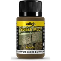 VALLEJO 73801 Schlammspritzer, Europa, 40 ml von VALLEJO