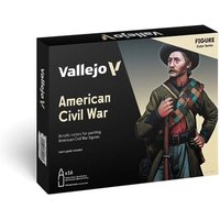 VALLEJO 770256 Farb-Set Amerikanischer Bürgerkrieg, 16 x 18 ml VALLEJO 770256 Farb-Set Amerikanischer Bürgerkrieg, 16 x 18 ml von VALLEJO