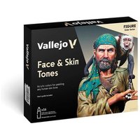 VALLEJO 770258 Farb-Set Gesicht- und Haut-Töne, 16 x 18 ml VALLEJO 770258 Farb-Set Gesicht- und Haut-Töne, 16 x 18 ml von VALLEJO