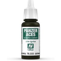 VALLEJO 770333 Deutsche Panzerbesatzung, Schwarz, 17 ml von VALLEJO