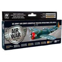 VALLEJO 771182 Farbset, USA Flugzeuge WWII ETO-Operation, 8x17 ml VALLEJO 771182 Farbset, USA Flugzeuge WWII ETO-Operation, 8x17 ml von VALLEJO