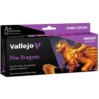 VALLEJO 772196 Farb-Set Fire Dragons, 8x18 ml VALLEJO 772196 Farb-Set Fire Dragons, 8x18 ml von VALLEJO