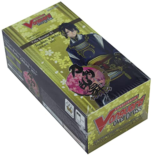 Cardfight Vanguard Zubehör Overdress-Touken Ranbu-ONLINE-2021 Title Booster Display (12 Packs) -EN von VANGUARD