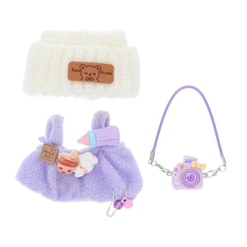 VANZACK 1 Puppenkleidungsset: Niedliches Plüschpuppenzubehör Mit Bären-Overall, Babypuppen-Overall Und Passendem Outfit Für Rollenspiele Und Sammeln Mit Kindern VANZACK 1 Puppenkleidungsset: Niedliches Plüschpuppenzubehör Mit Bären-Overall, Babypuppen-Overall Und Passendem Outfit Für Rollenspiele Und Sammeln Mit Kindern von VANZACK