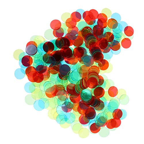 VANZACK 1 Satz Bingo Chips Runde Zählchips für Bingo Spiele Bunte Zählmarker aus Sicherem Kunststoff Spielchips für Standard Brettspiele Zufällige Farbe Zufällige Farbe VANZACK 1 Satz Bingo Chips Runde Zählchips für Bingo Spiele Bunte Zählmarker aus Sicherem Kunststoff Spielchips für Standard Brettspiele Zufällige Farbe Zufällige Farbe von VANZACK