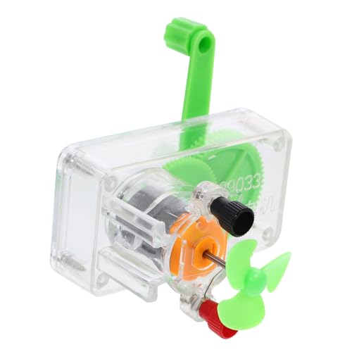 VANZACK 1 Satz Handkurbelgenerator DIY für Tragbarer Stromerzeuger für Physikexperimente Lehrreiches für Kreative und Energieumwandlung VANZACK 1 Satz Handkurbelgenerator DIY für Tragbarer Stromerzeuger für Physikexperimente Lehrreiches für Kreative und Energieumwandlung von VANZACK