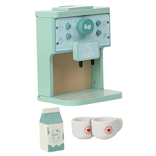 VANZACK 1 Satz Holz Kaffeemaschine Spielzeugset für Kleinkinder Realistische Spielküche mit Lernfunktion Rollenspielzeug für Jungen und Mädchen Fördert Soziale Fähigkeiten und Kreativität VANZACK 1 Satz Holz Kaffeemaschine Spielzeugset für Kleinkinder Realistische Spielküche mit Lernfunktion Rollenspielzeug für Jungen und Mädchen Fördert Soziale Fähigkeiten und Kreativität von VANZACK