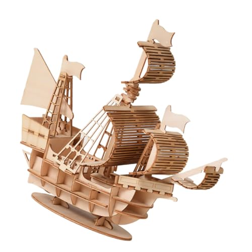 VANZACK 1 Satz Holz Segelboot Modell Puzzle für DIY Handwerksprojekt Hand Augen Koordination Sicheres und Glattes Holzspielzeug Kreative Bastelidee für Jungen VANZACK 1 Satz Holz Segelboot Modell Puzzle für DIY Handwerksprojekt Hand Augen Koordination Sicheres und Glattes Holzspielzeug Kreative Bastelidee für Jungen von VANZACK