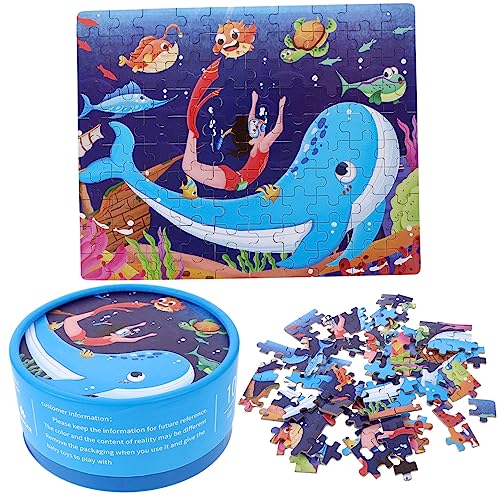 VANZACK 1 Satz Kinderpuzzle Teile Intelligentes für Kleinkinder Jahre Fördert Logisches und Können mit Bunten Unterwasser Motiven VANZACK 1 Satz Kinderpuzzle Teile Intelligentes für Kleinkinder Jahre Fördert Logisches und Können mit Bunten Unterwasser Motiven von VANZACK
