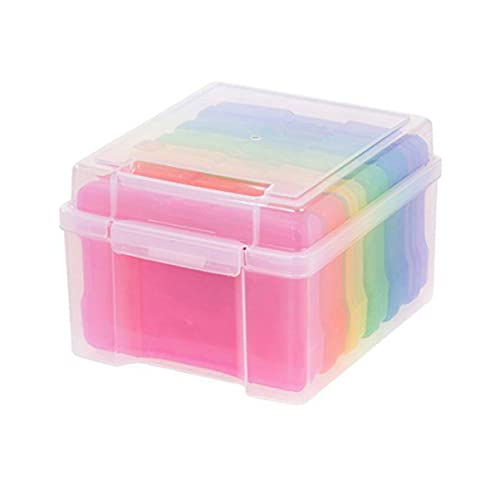 VANZACK 1 Satz Postkarten-aufbewahrungsbox Aufbewahrungsbehälter Foto-Organizer Feiertagskarte Organizer Box Fotoorganisatoren Und -aufbewahrung Grußkarte Papier Plastik von VANZACK