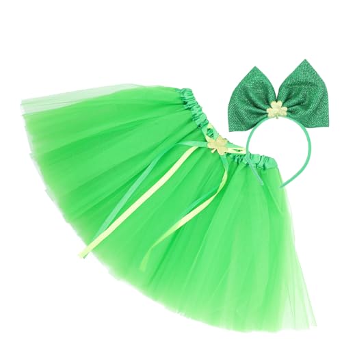 VANZACK 1 Satz Saint Patrick's Day Kostüm Accessoires Tutu Rock Haarreif für Verkleidung für Feiertage Bühnenaufführungen VANZACK 1 Satz Saint Patrick's Day Kostüm Accessoires Tutu Rock Haarreif für Verkleidung für Feiertage Bühnenaufführungen von VANZACK