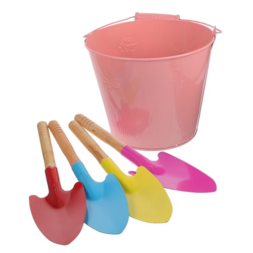 VANZACK 1 Satz Strandspielzeug Set Robuster Sand Eimer mit Interaktiver Schaufel für Outdoor Aktivitäten Am Meer Fördert Kreativität und Hand Augen Koordination Zufällige Zufällige Farbe von VANZACK