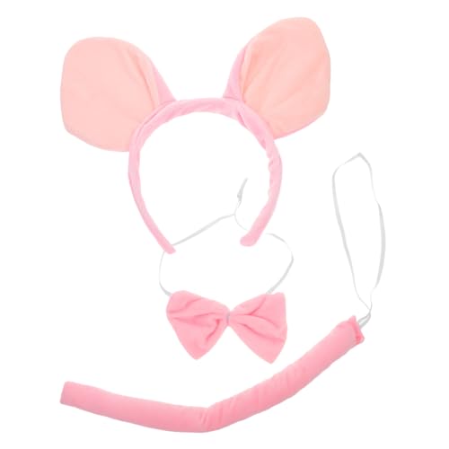 VANZACK 1 Set Kostüm Set Ohren Stirnband Biege Animal Cosplay Kostüm Kit von VANZACK