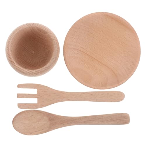 VANZACK 1 Set Montessori Küchenspielzeug Aus Holz Für Realistisches Spielküchen Utensilien Und Kochgeschirr Set Rollenspiel Kochwerkzeuge Für Kleinkinder Pädagogisches von VANZACK
