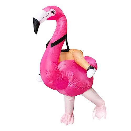 VANZACK 1 Stück Aufblasbares Flamingo Kostüm für Erwachsene Cosplay Outfit für Karneval Halloween Partys Bequeme Waschbare Verkleidung für Unvergessliche Feiern VANZACK 1 Stück Aufblasbares Flamingo Kostüm für Erwachsene Cosplay Outfit für Karneval Halloween Partys Bequeme Waschbare Verkleidung für Unvergessliche Feiern von VANZACK
