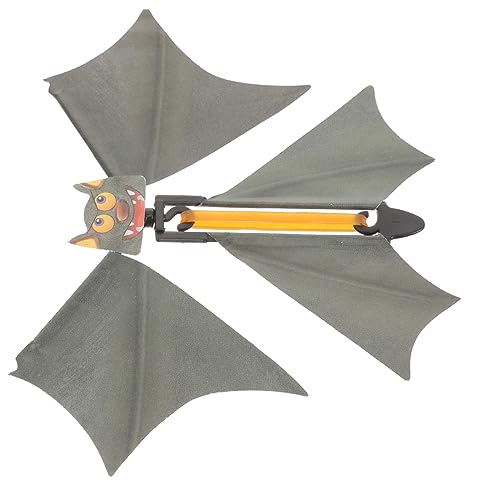 VANZACK 10 Stück Magische Fliegende Fledermaus Teiliges Leichte Kunststoff Halloween Party Dekoration Gruseliges Halloween Requisit für Kostüm und Garten Zufällige Farbe Zufällige Farbe von VANZACK