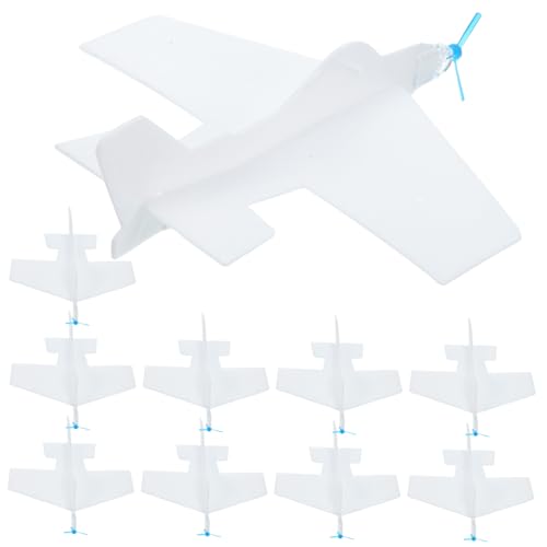 VANZACK 10 Stück Teiliges DIY Segelflugzeug aus Leichtem Kindersicheres Kreatives Flugspielzeug für Drinnen und Draußen Fördert Fantasie und Geschicklichkeit bei Kindern VANZACK 10 Stück Teiliges DIY Segelflugzeug aus Leichtem Kindersicheres Kreatives Flugspielzeug für Drinnen und Draußen Fördert Fantasie und Geschicklichkeit bei Kindern von VANZACK