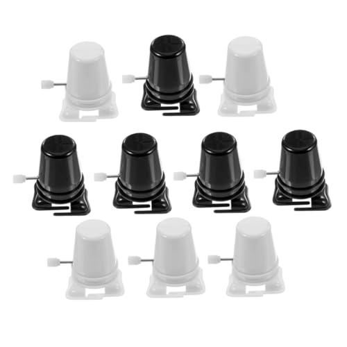 VANZACK 10 Stück Teiliges DIY für Bastelroboter Langlebige Aufziehbewegung Ersatz für Defekte Spielzeugmechanismen Vielseitiges Zubehör für Tonfiguren für Kreative Reparaturen von VANZACK