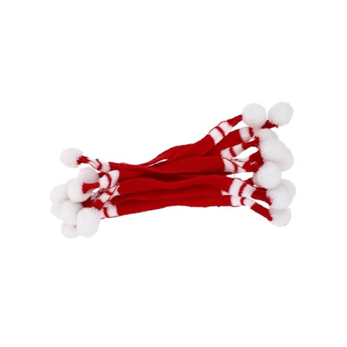 VANZACK 10 Stück Teiliges Mini Wollschals für Puppen Dekorative Flexible Farbenfrohe Spielzeugschals für Weihnachts Themenpartys zum Verzieren von Figuren und Geschenken VANZACK 10 Stück Teiliges Mini Wollschals für Puppen Dekorative Flexible Farbenfrohe Spielzeugschals für Weihnachts Themenpartys zum Verzieren von Figuren und Geschenken von VANZACK