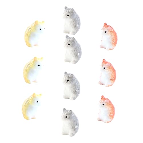 VANZACK 10 Stück Teiliges Resin Mäuse Figuren Kleine Tier Dekoration Tortendeko Kuchenverzierung für Party Tischdeko Mikrolandschaft Mix Farben VANZACK 10 Stück Teiliges Resin Mäuse Figuren Kleine Tier Dekoration Tortendeko Kuchenverzierung für Party Tischdeko Mikrolandschaft Mix Farben von VANZACK