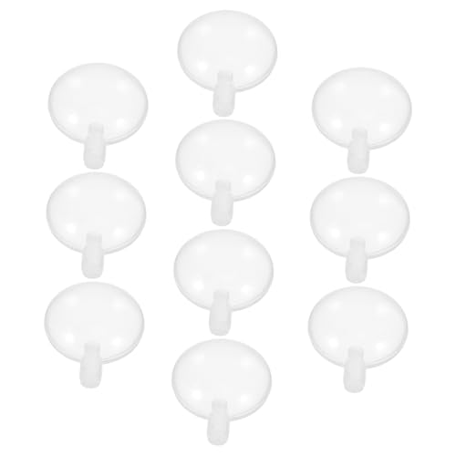 VANZACK 10 Stück Teiliges Transparenter Quietscher mit Soundeffekt Ersatz Insert für Puppen Leichter Praktischer Geräuscherzeuger zum Einnähen für DIY und Reparaturen VANZACK 10 Stück Teiliges Transparenter Quietscher mit Soundeffekt Ersatz Insert für Puppen Leichter Praktischer Geräuscherzeuger zum Einnähen für DIY und Reparaturen von VANZACK