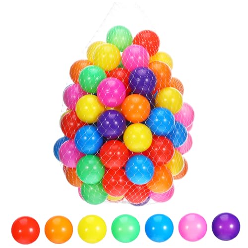 VANZACK 100 Stück Bunte Pack Ozeanball für Große Crush Poolspielzeuge für Spielgruben Geburtstagsfeiern und Sommeraktivitäten Farblich Gemischt Zufällige Farbe Zufällige Farbe VANZACK 100 Stück Bunte Pack Ozeanball für Große Crush Poolspielzeuge für Spielgruben Geburtstagsfeiern und Sommeraktivitäten Farblich Gemischt Zufällige Farbe Zufällige Farbe von VANZACK
