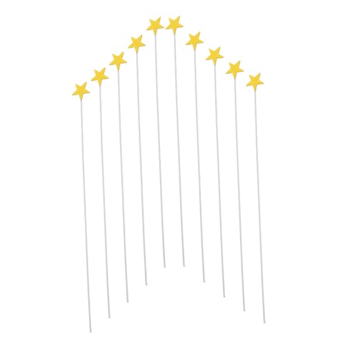 VANZACK 100 Stück Goldene Stern Tortendeko Teilig Wiederverwendbare Cupcake Toppers Kreative Dessertdeko für Geburtstag Hochzeit Shower Einsetzbare Cake Picks VANZACK 100 Stück Goldene Stern Tortendeko Teilig Wiederverwendbare Cupcake Toppers Kreative Dessertdeko für Geburtstag Hochzeit Shower Einsetzbare Cake Picks von VANZACK