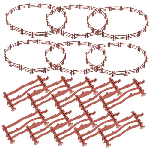 VANZACK 100 Stück Teiliges Zaunspielzeug mit Steckverbindungen Farmzaun Modell für DIY Sandplattendeko Robustes Sicheres für Kreative Bauernhof Szenen VANZACK 100 Stück Teiliges Zaunspielzeug mit Steckverbindungen Farmzaun Modell für DIY Sandplattendeko Robustes Sicheres für Kreative Bauernhof Szenen von VANZACK