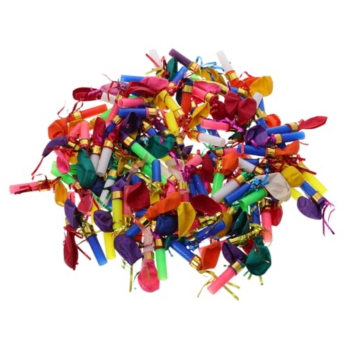 VANZACK 100 Stück Whistle Balloons für Kindergeburtstag Multifunktionale Horn Ballons für Partys Sicher und Kinderfreundlich für Halloween Weihnachten und Neujahr VANZACK 100 Stück Whistle Balloons für Kindergeburtstag Multifunktionale Horn Ballons für Partys Sicher und Kinderfreundlich für Halloween Weihnachten und Neujahr von VANZACK