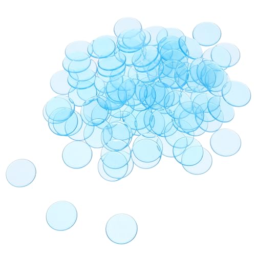 VANZACK 100Stücke Halbtransparente Bingo Zähler Chips Spielchips Für Brettspiele Partyspiel Requisiten Und Zählung VANZACK 100Stücke Halbtransparente Bingo Zähler Chips Spielchips Für Brettspiele Partyspiel Requisiten Und Zählung von VANZACK