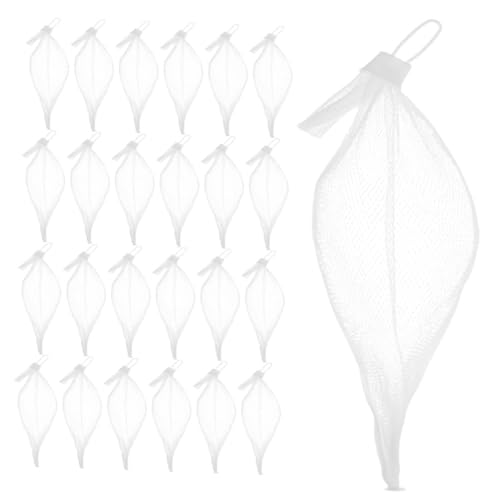 VANZACK 100Stücke Marmor Aufbewahrungsnetzbeutel Aus Kunststoff Mesh Taschen Mit Schnallen Für Marmor Schmuck Für Bastelbedarf Und Aufbewahrung von VANZACK